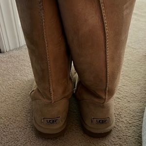 Cream UGG Tall Boots